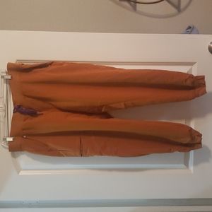 Figs Zamora Jogger Scrub Pants size Large Petite in Atlantic Fall